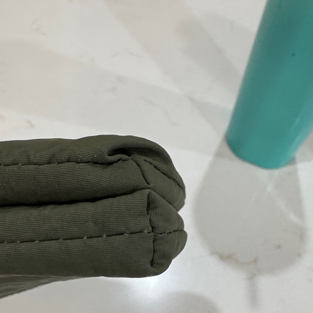 lululemon athletica Olive Wristlet Clutch with Black Strap - Picture 6 of 9